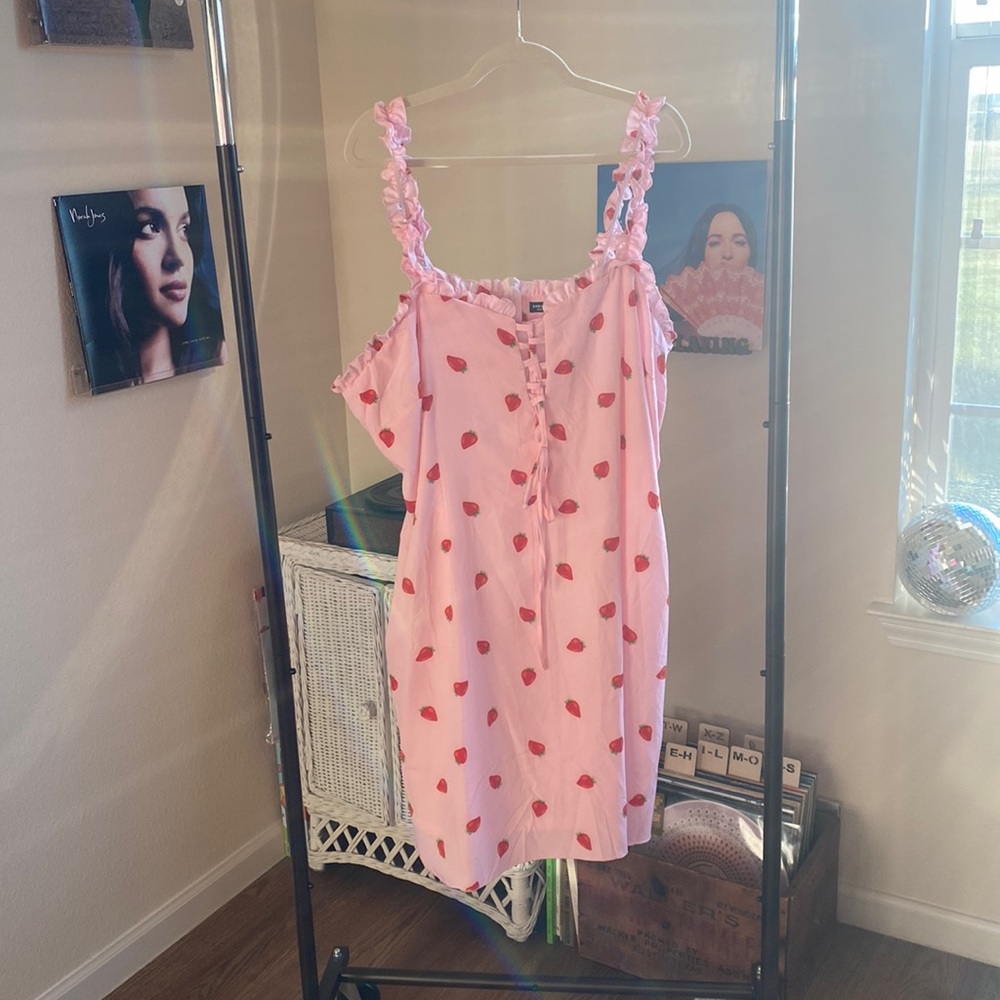 SHEIN Curve Cherry Dress